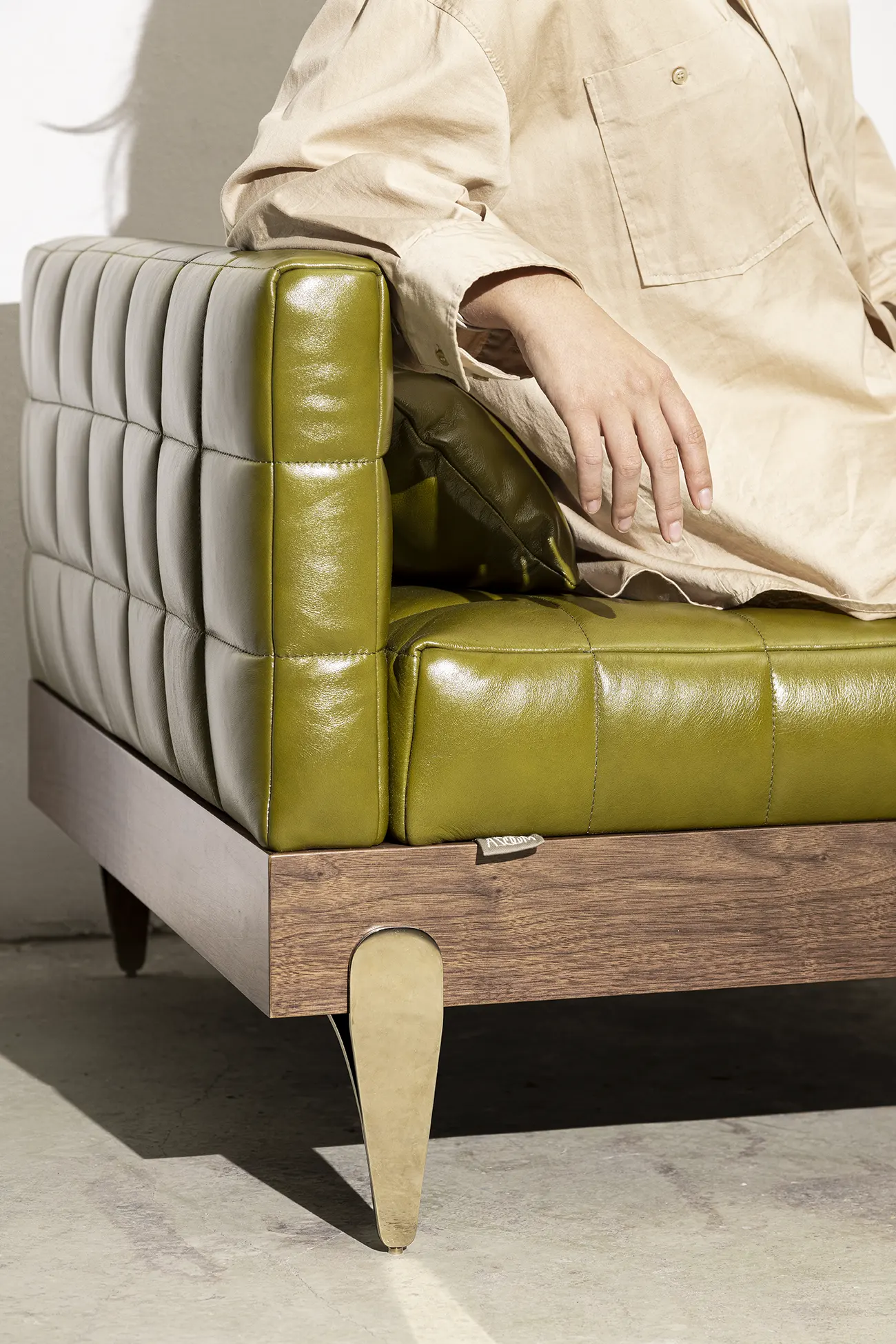 Sleek Contemporary Sofa for Sophisticated Interiors, Season 2023 Shoot For Mooza Visual Communication by SD=F